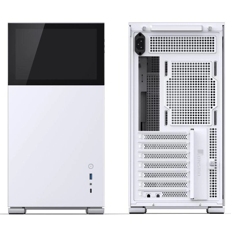Jonsbo D41 korpusas, ATX, Tempered Glass, Baltas