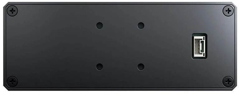 Jonsbo DS339 Mini Ekranas, 3,39 col. IPS Bildschirm, USB Anschluss, kompakt – juodos spalvos