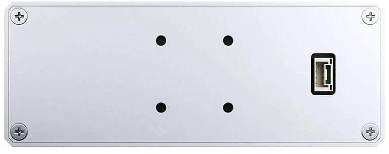 Jonsbo DS339 Mini Ekranas, 3,39 col. IPS Bildschirm, USB Anschluss, kompakt – baltos spalvos