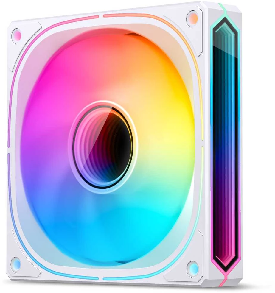 Jonsbo FR-505 baltas ventiliatorius su RGB