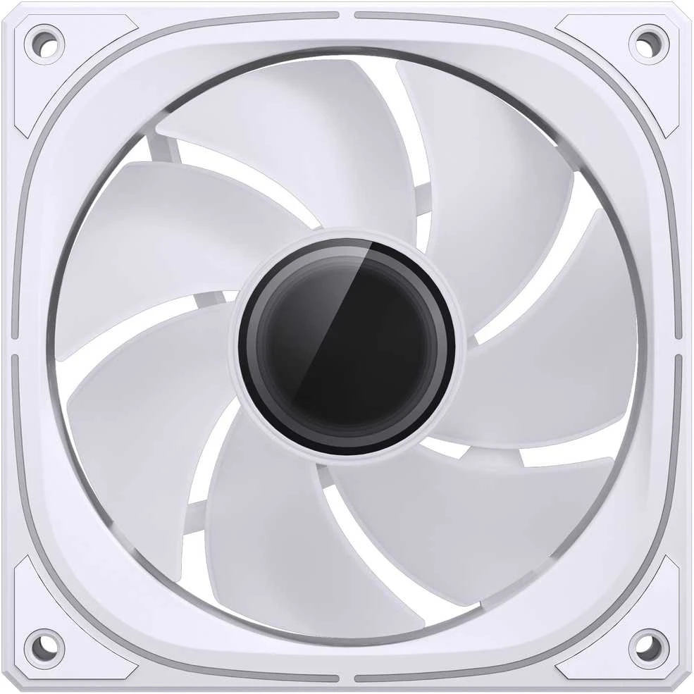 Jonsbo FR-505 ARGB PWM korpuso ventiliatorius, 120mm – baltos spalvos