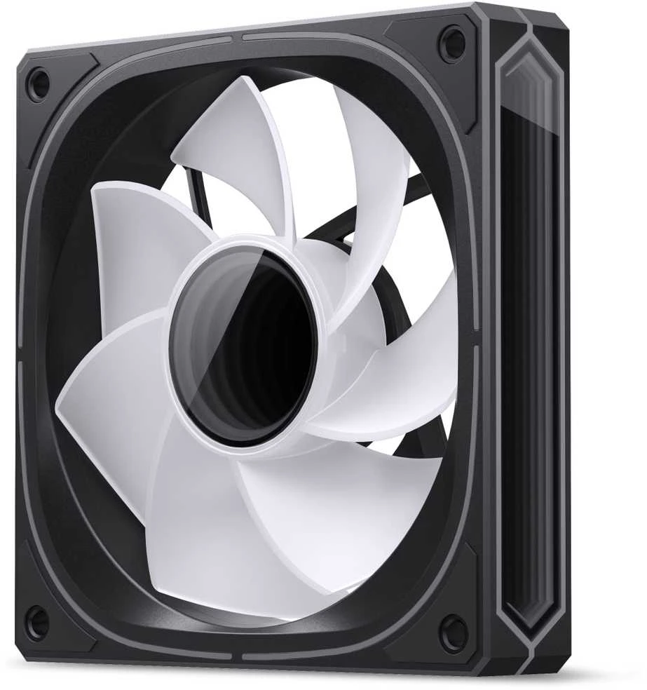 Jonsbo FR-505 ARGB Reverse Blade PWM korpuso ventiliatorius, 120mm – juodos spalvos
