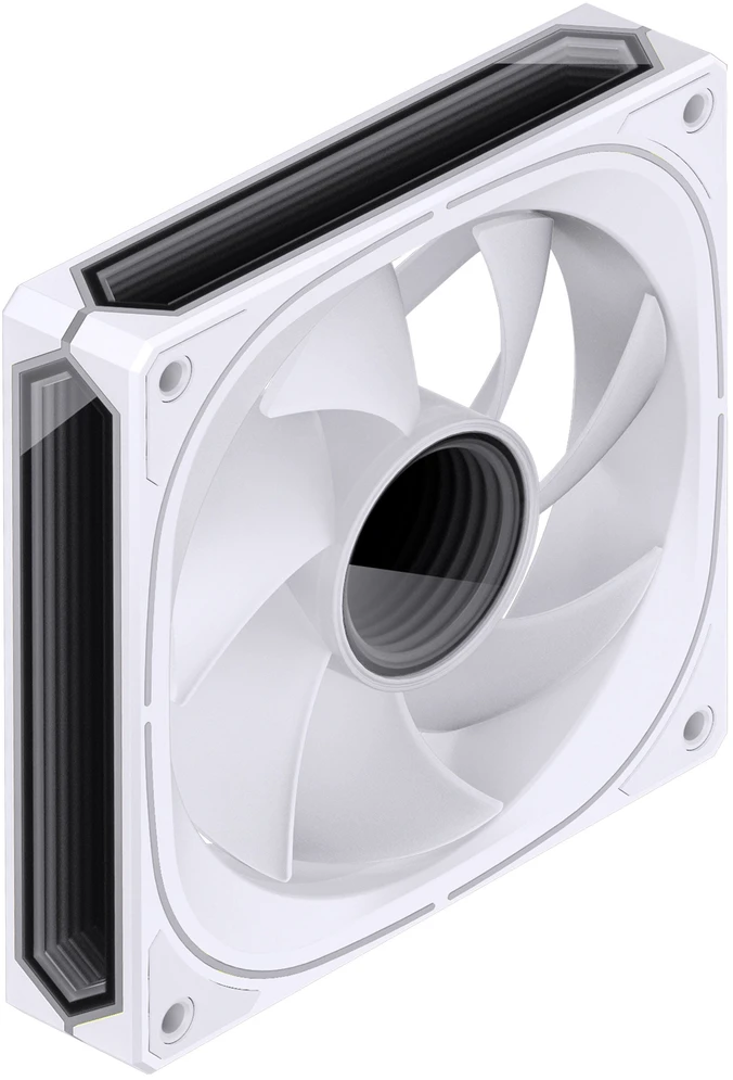 Jonsbo FR-505 ARGB PWM korpuso ventiliatorius, 120mm – baltos spalvos