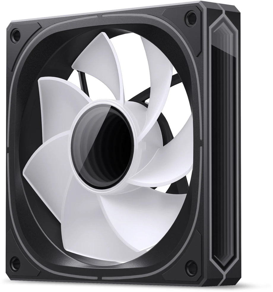 Jonsbo FR-505 ARGB Reverse Blade PWM korpuso ventiliatorius, 120mm – juodos spalvos