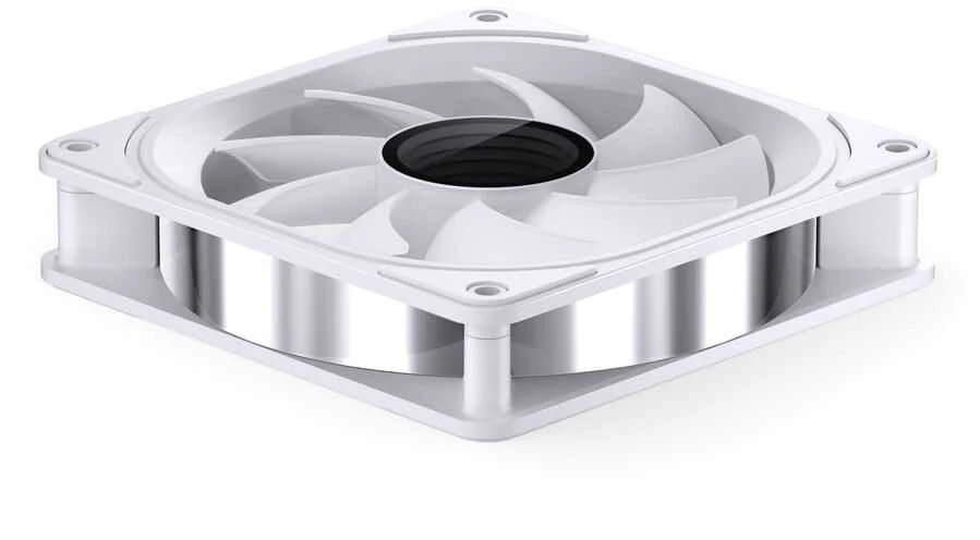 Jonsbo FR-606W baltas korpuso ventiliatorius su metaliniu rėmu