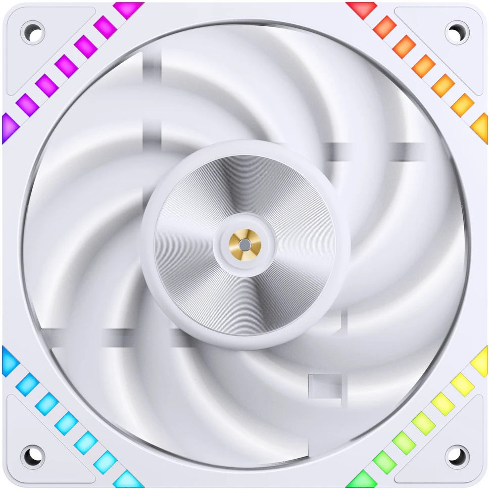 Jonsbo HF2-120 ventiliatorius, PWM, ARGB Ø 120 mm, baltas