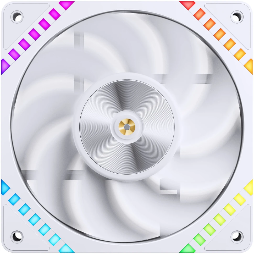 Jonsbo HF2-120 Fan, Reverse Blade, PWM, ARGB – 120mm, baltas