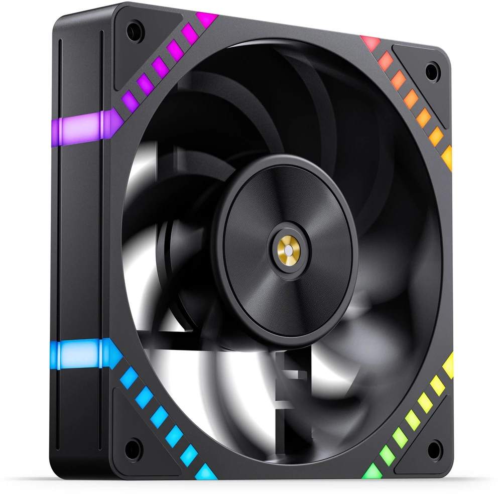 Jonsbo HF2-120 Fan, Reverse Blade, PWM, ARGB – 120mm, juodas