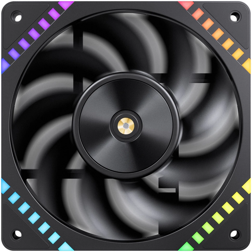 Jonsbo HF2-120 Fan, Reverse Blade, PWM, ARGB – 120mm, juodas