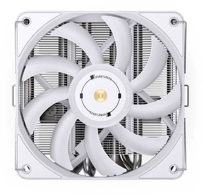 Jonsbo HP600 Low Profile procesoriaus aušintuvas, 120 mm – baltos spalvos, A-RGB