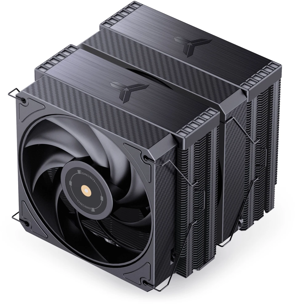 Jonsbo HX6280 CPU cooler, PWM, RGB – 130mm, juodas