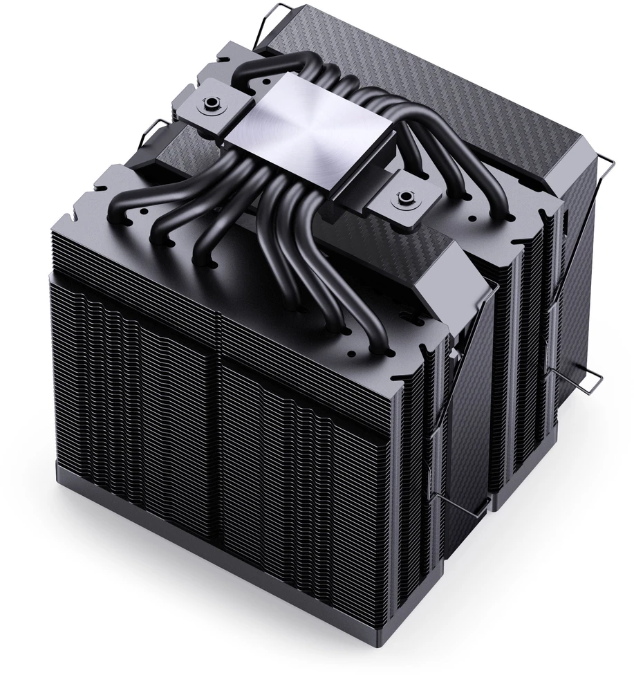 Jonsbo HX6280 CPU cooler, PWM, RGB – 130mm, juodas