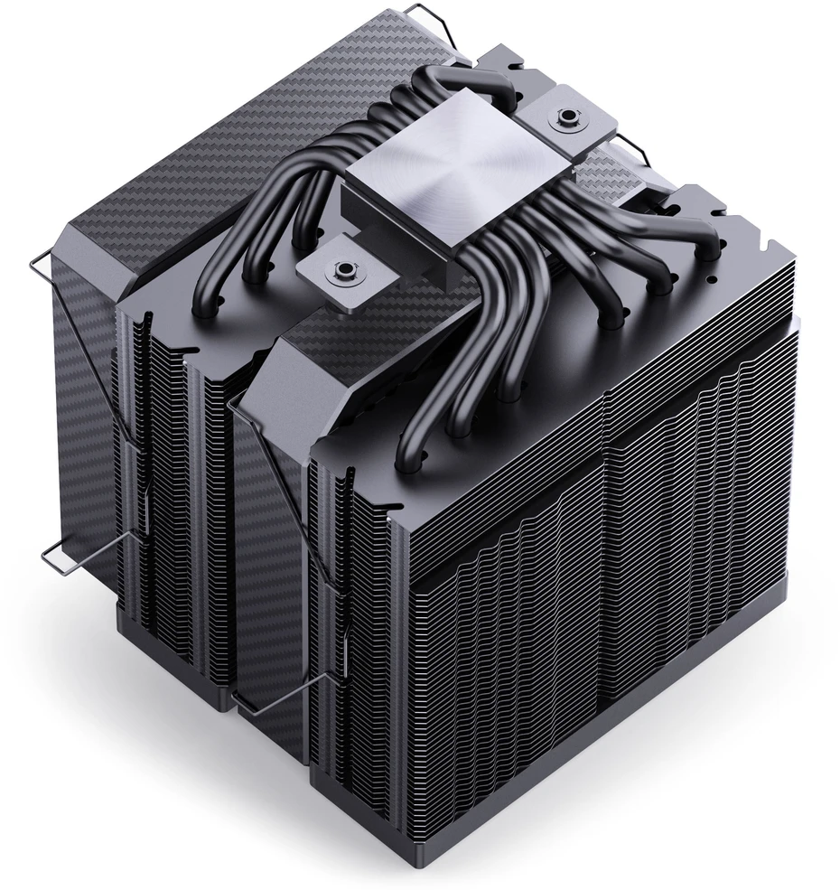 Jonsbo HX6280 CPU cooler, PWM, RGB – 130mm, juodas