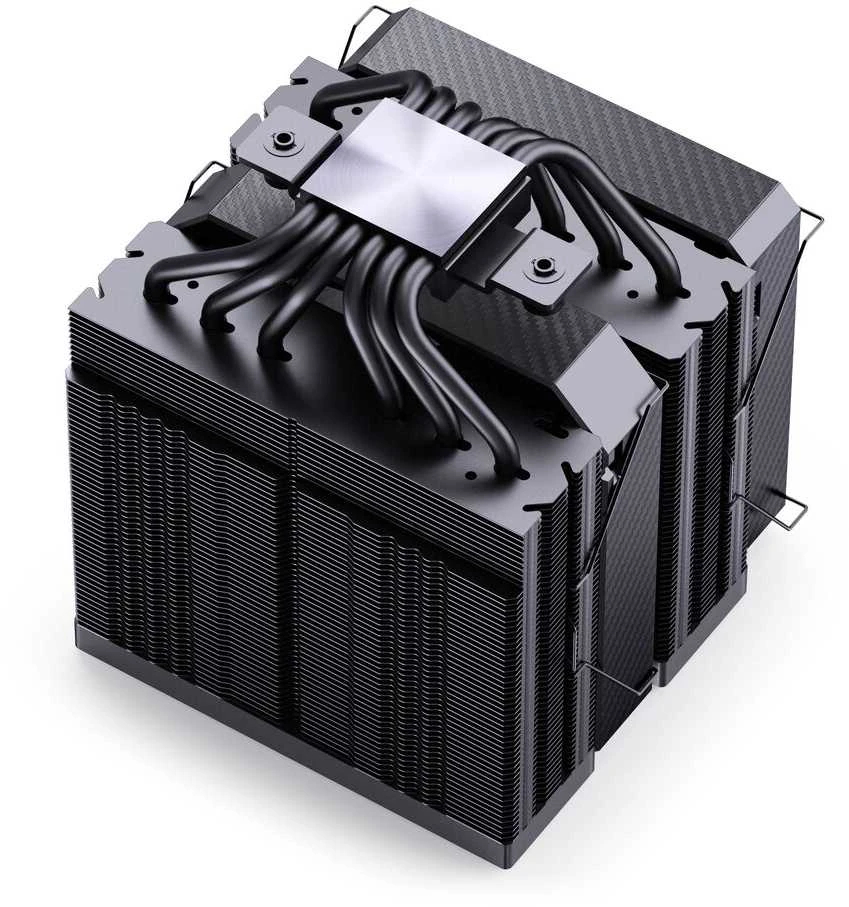 Jonsbo HX6280 CPU cooler, PWM, RGB – 130mm, juodas