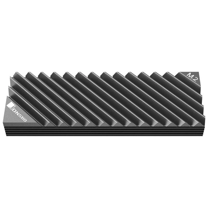 Jonsbo M.2-3 SSD radiatorius – pilkas korpusas