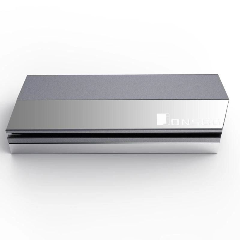 Jonsbo M.2 SSD radiatorius – pilkas metalinis korpusas