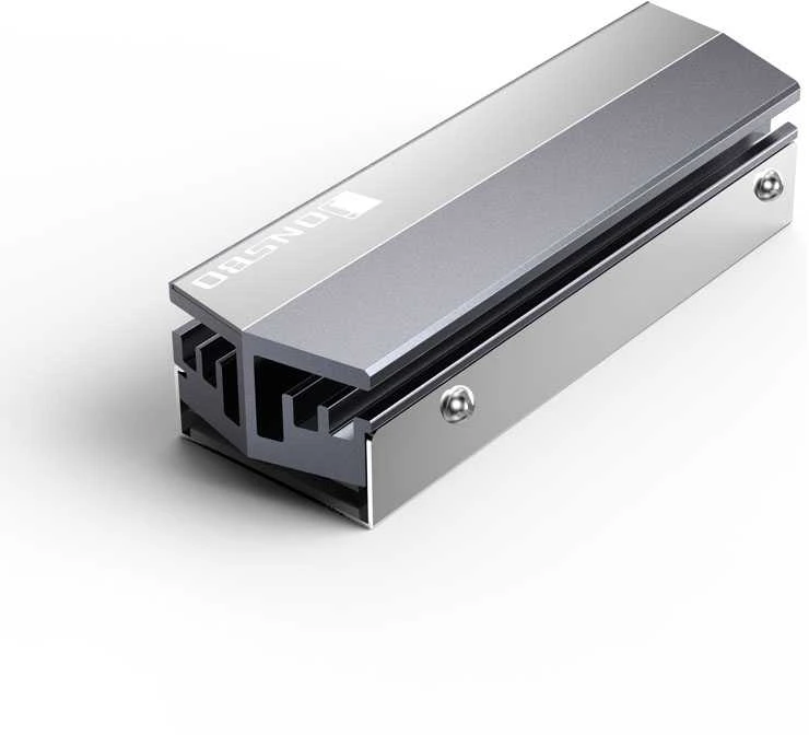 Jonsbo M.2 radiatoriaus SSD - pilka