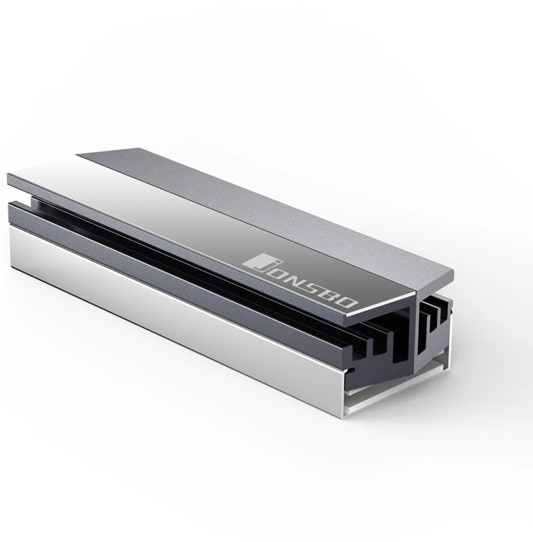Jonsbo M.2 radiatoriaus SSD - pilka