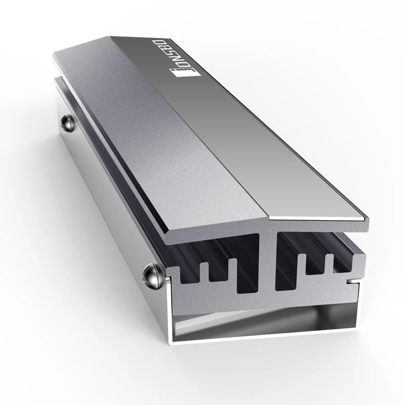 Jonsbo M.2 radiatoriaus SSD - pilka