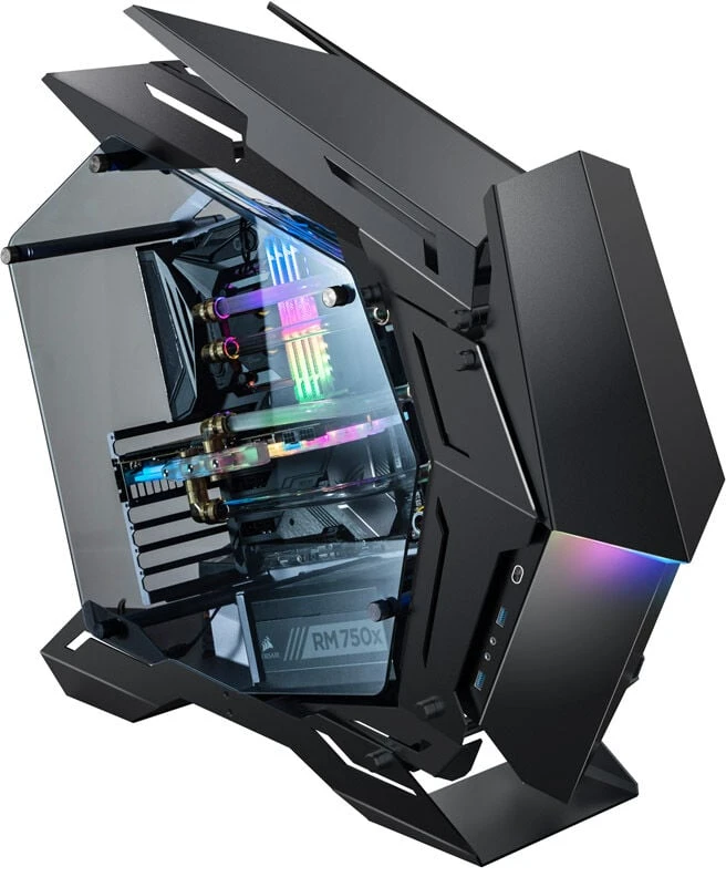 Jonsbo MOD3 Big-Tower Showcase, Tempered Glass – juodos spalvos