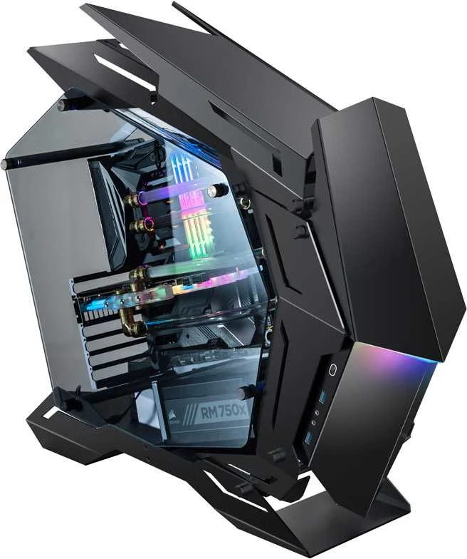 Jonsbo MOD3 Big-Tower Showcase, Tempered Glass – juodos spalvos