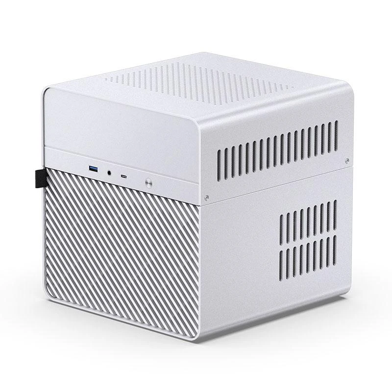 Jonsbo N2 Mini-ITX NAS kompiuterio korpusas – baltos spalvos