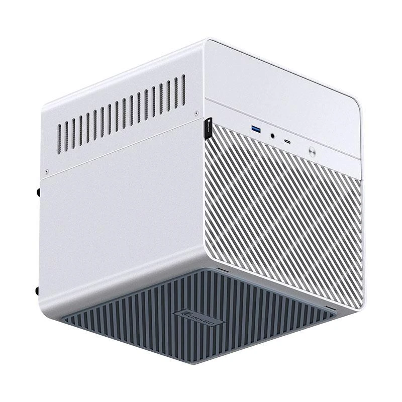 Jonsbo N2 Mini-ITX NAS kompiuterio korpusas – baltos spalvos