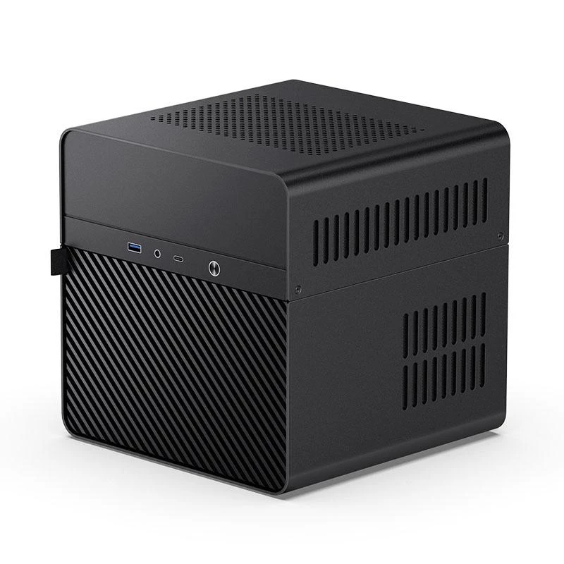 Jonsbo N2 Mini-ITX NAS kompiuterio korpusas – juodos spalvos