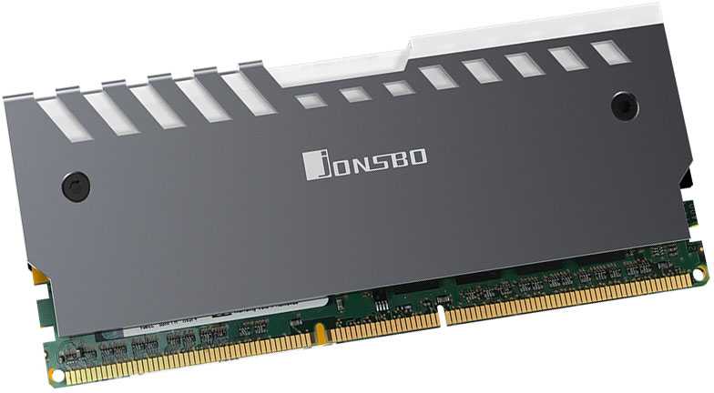 Jonsbo NC-2 2x RGB RAM aušintuvas – sidabrinis