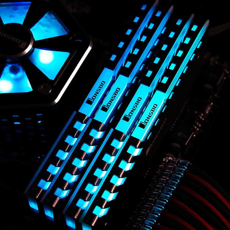 Jonsbo NC-2 2x RGB RAM aušintuvas – sidabrinis
