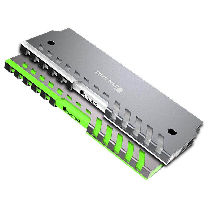 Jonsbo NC-2 2x RGB RAM aušintuvas – sidabrinis