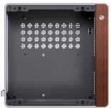 Jonsbo NV10 PC kompiuterio korpusas, Mini-kompiuterio korpusas, ITX – sidabro spalvos