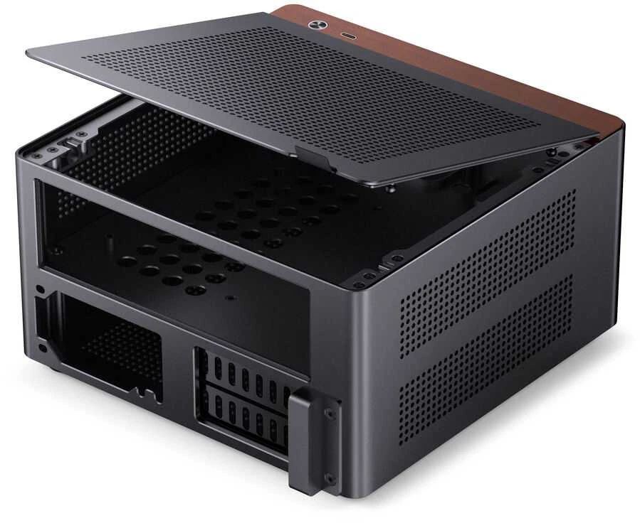 Jonsbo NV10 PC case, mini case, ITX – juodas