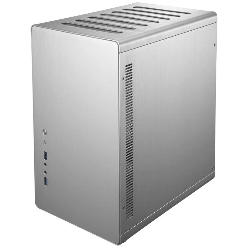 Jonsbo RM2 PC-kompiuterio korpusas, Midi-Tower, ATX – sidabro spalvos