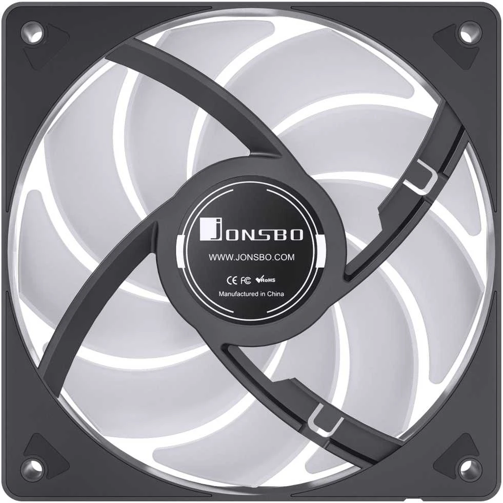 Jonsbo SL-120 PWM Fan, ARGB – 120mm, juodas