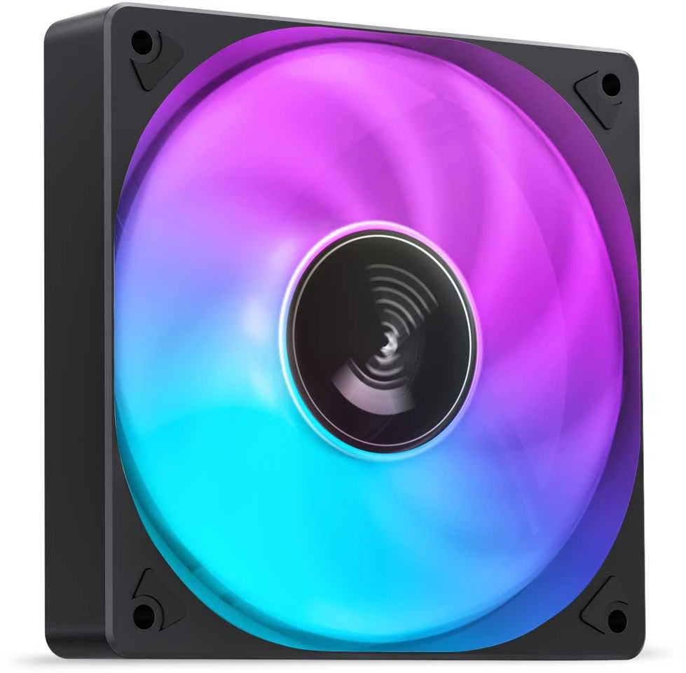 Jonsbo SL-120C RGB korpuso ventiliatorius, 3-Pin, 120mm – juodos spalvos