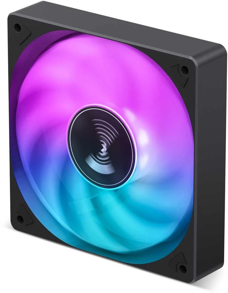Jonsbo SL-120C RGB korpuso ventiliatorius, 3-Pin, 120mm – juodos spalvos