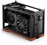 Jonsbo T9 Juodas PC Case, Mini Case, ITX, Riser Cable 4.0 - Juodas