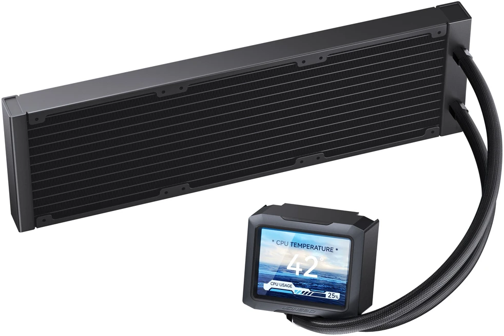 Jonsbo TF3-360SCBN AIO Cooler, ARGB – 360mm, Juodas