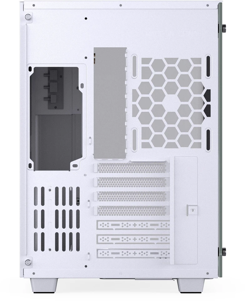 Jonsbo TK-3 – ATX-kompiuterio korpusas, baltos spalvos