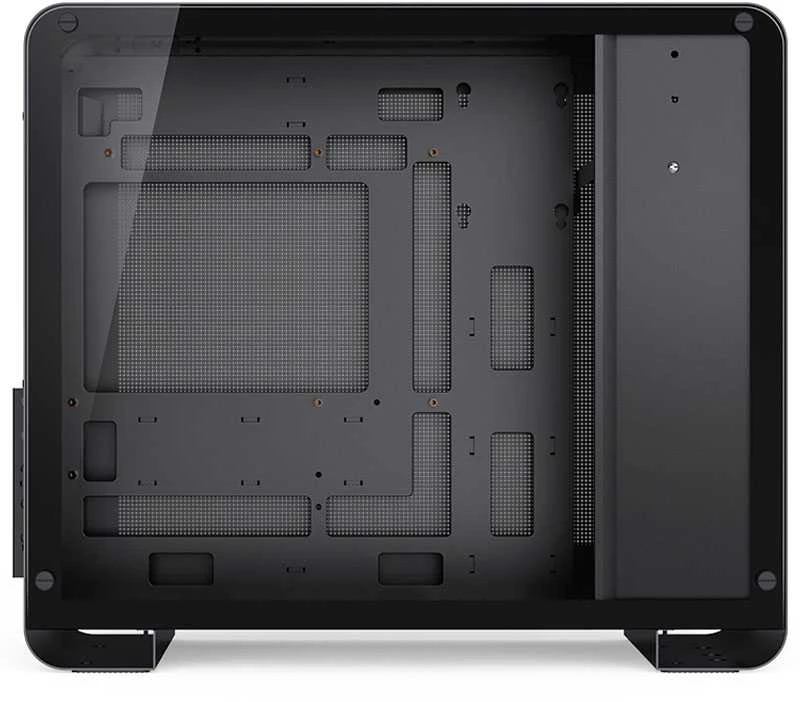 Jonsbo U4 Mini, Tempered Glass - juoda