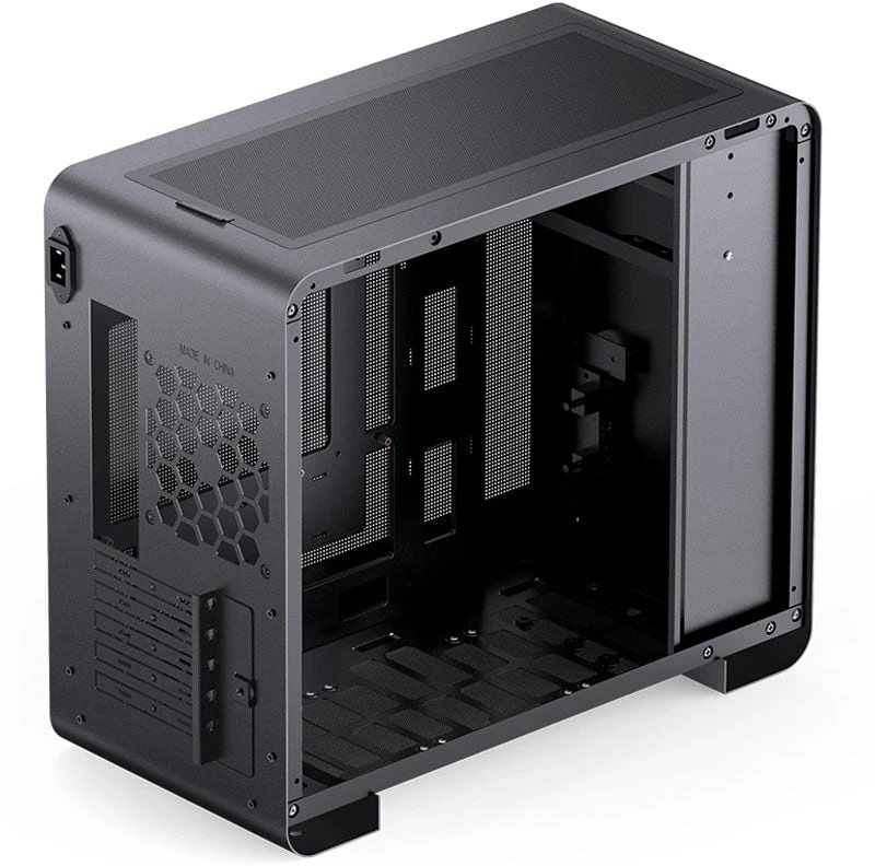 Jonsbo U4 Mini, Tempered Glass - juoda