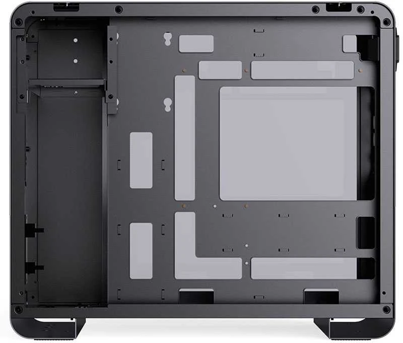 Jonsbo U4 Mini, Tempered Glass - juoda
