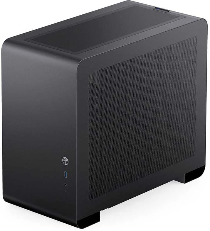 Jonsbo U4 Mini, Tempered Glass - juoda