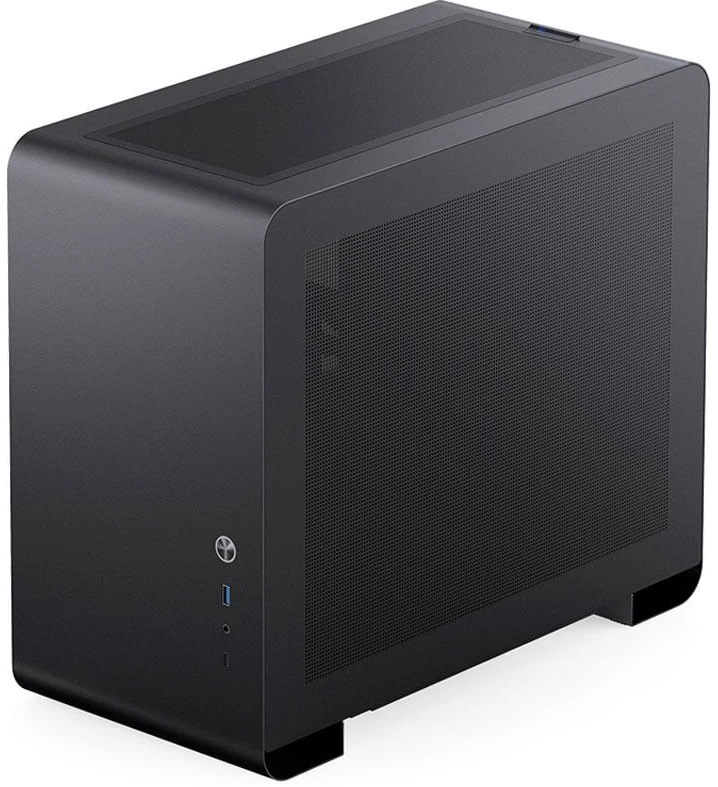 Jonsbo U4 Mini, Tempered Glass - juoda