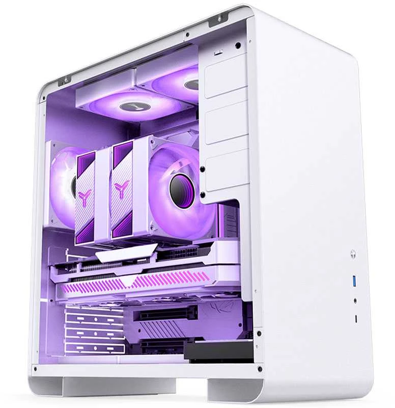 Jonsbo U4 Pro Mesh Midi-Tower – baltos spalvos