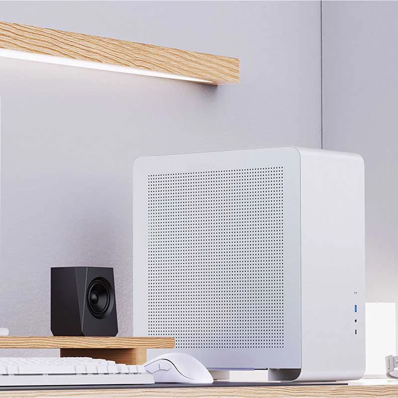 Jonsbo U4 Pro Mesh Midi-Tower – baltos spalvos