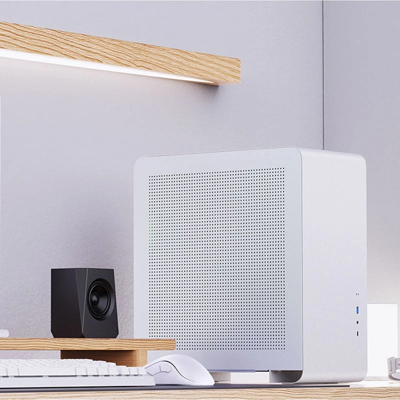 Jonsbo U4 Pro Mesh Midi-Tower – baltos spalvos