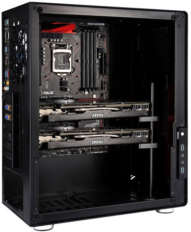 Jonsbo VC-1 GPU laikiklis - juoda