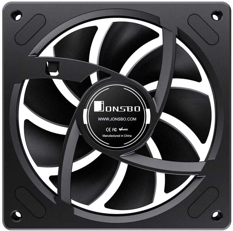 Jonsbo ZA-120 Fan, PWM, ARGB – 120mm, juodas